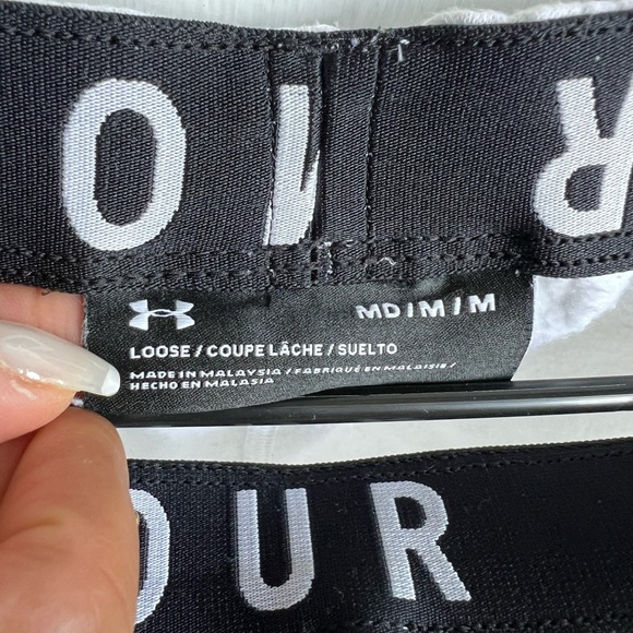 Under Armour Black and White Joggers - Picture 2 of 6